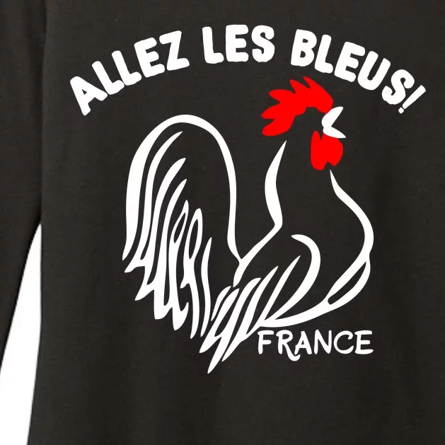 France Soccer Allez Les Bleus World Womens CVC Long Sleeve Shirt