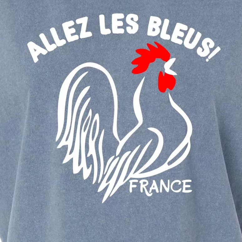 France Soccer Allez Les Bleus World Garment-Dyed Women's Muscle Tee