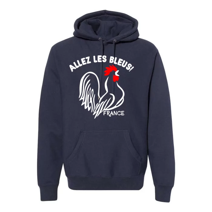 France Soccer Allez Les Bleus World Premium Hoodie