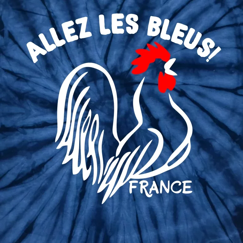 France Soccer Allez Les Bleus World Tie-Dye T-Shirt