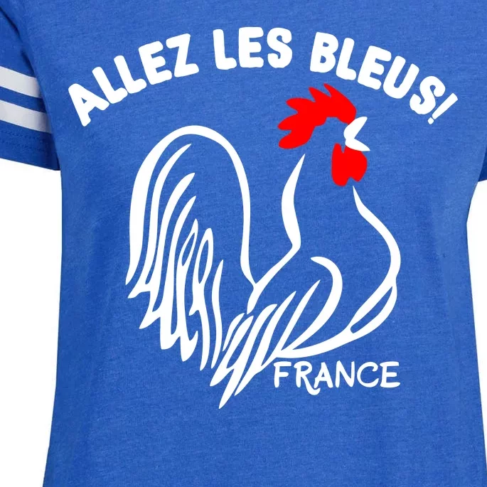 France Soccer Allez Les Bleus World Enza Ladies Jersey Football T-Shirt