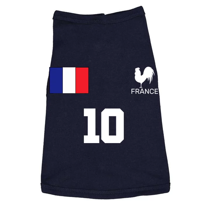 France Soccer Jersey Doggie Tank