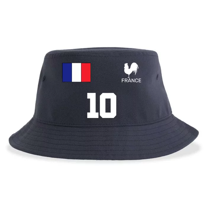 France Soccer Jersey Sustainable Bucket Hat