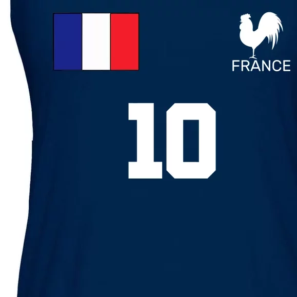 France Soccer Jersey Ladies Essential Flowy Tank