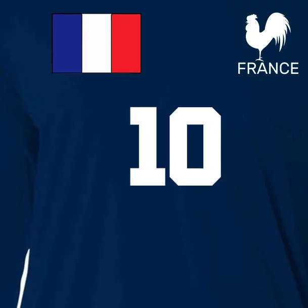 France Soccer Jersey Cooling Performance Long Sleeve Crew