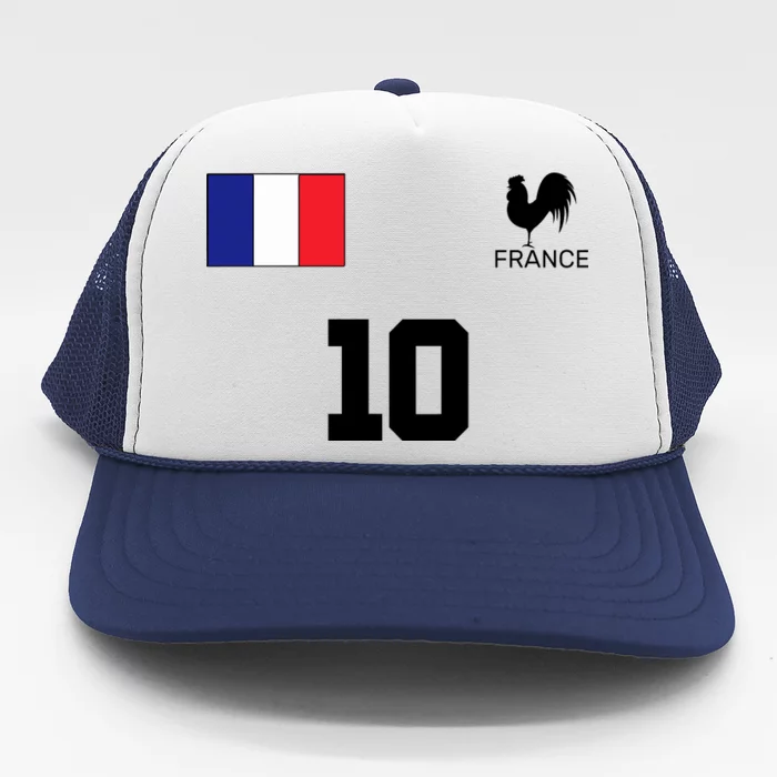 France Soccer Jersey Trucker Hat