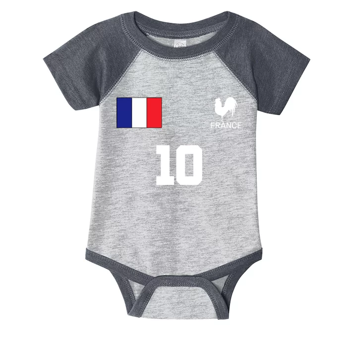 France Soccer Jersey Infant Baby Jersey Bodysuit