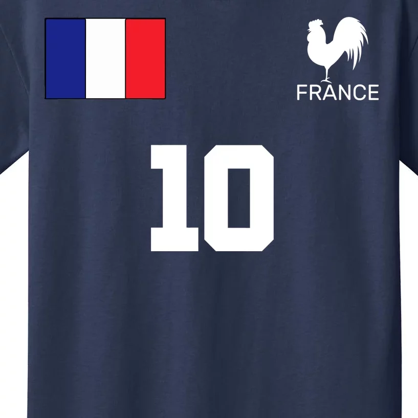 France Soccer Jersey Kids T-Shirt