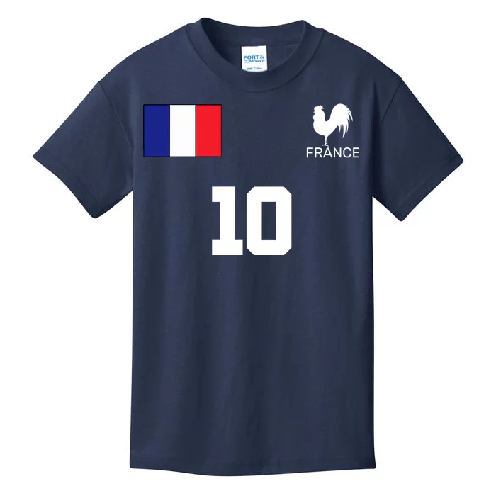 France Soccer Jersey Kids T-Shirt