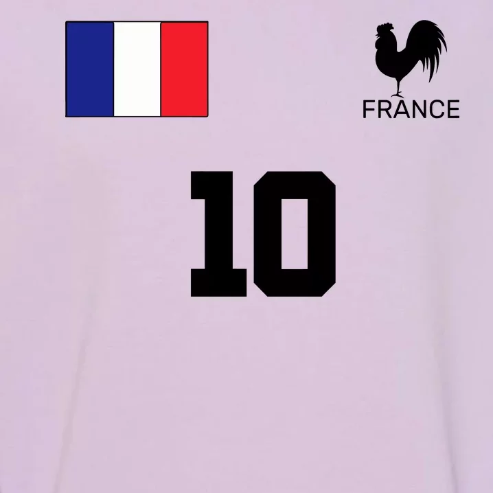 France Soccer Jersey Garment-Dyed Sweatshirt