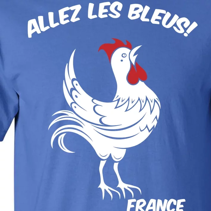 France Soccer World Allez Les Bleus Tall T-Shirt