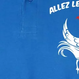 France Soccer World Allez Les Bleus Softstyle Adult Sport Polo