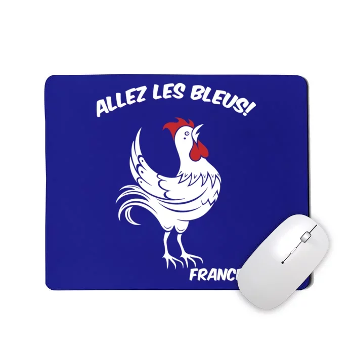 France Soccer World Allez Les Bleus Mousepad