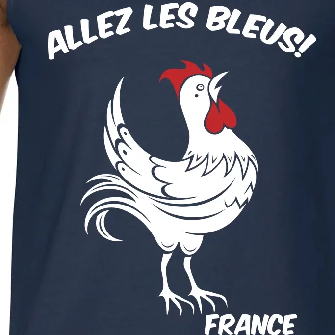 France Soccer World Allez Les Bleus Comfort Colors® Tank Top