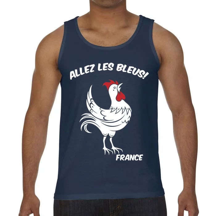 France Soccer World Allez Les Bleus Comfort Colors® Tank Top