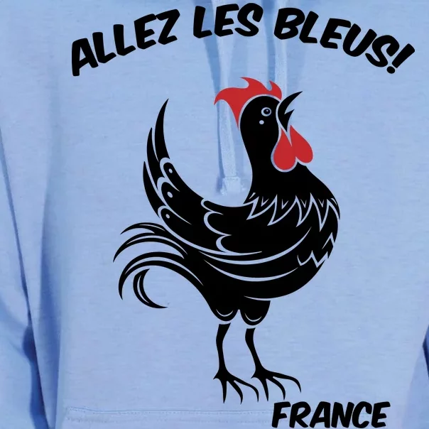 France Soccer World Allez Les Bleus Unisex Surf Hoodie