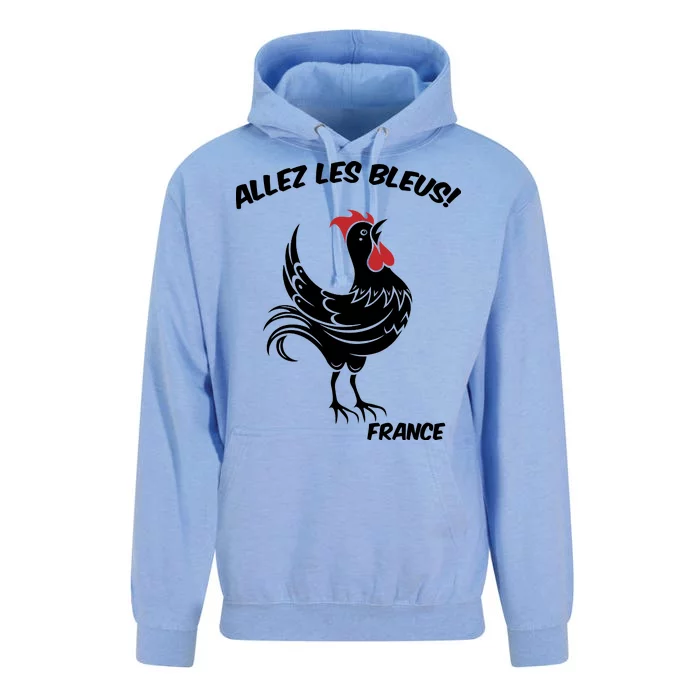 France Soccer World Allez Les Bleus Unisex Surf Hoodie