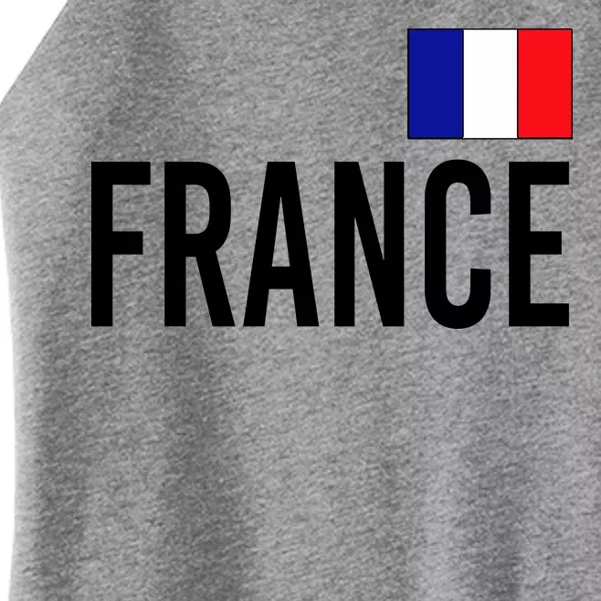 France Team Flag Logo Women’s Perfect Tri Rocker Tank