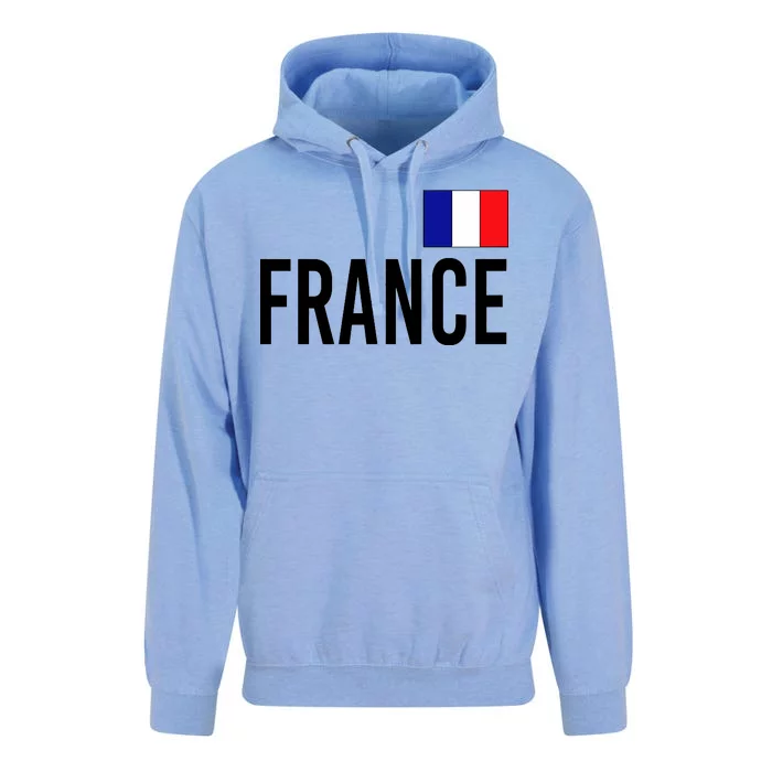 France Team Flag Logo Unisex Surf Hoodie