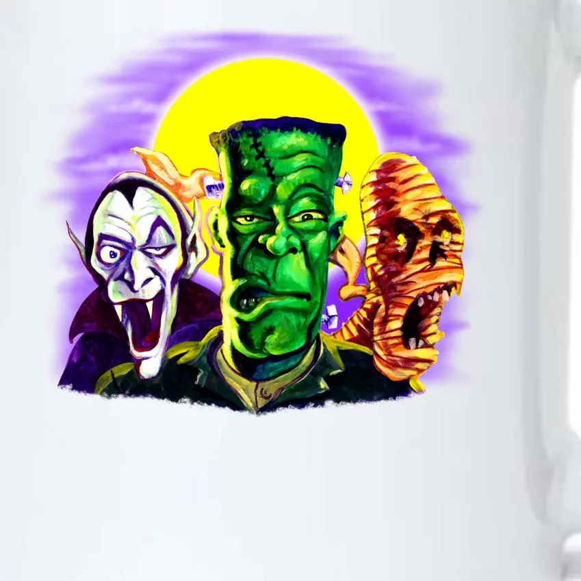 Frankenstein Halloween Monsters Black Color Changing Mug