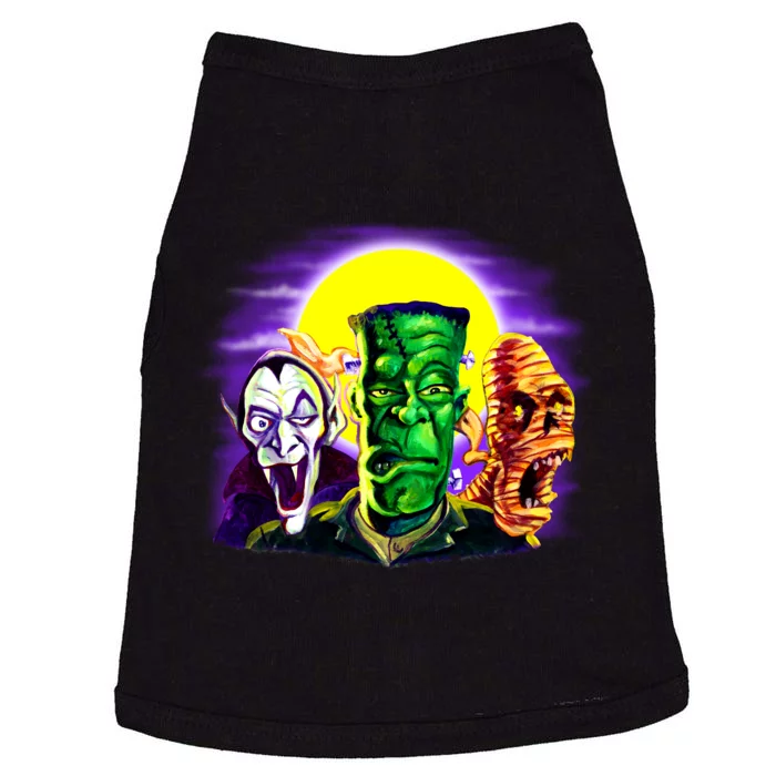 Frankenstein Halloween Monsters Doggie Tank