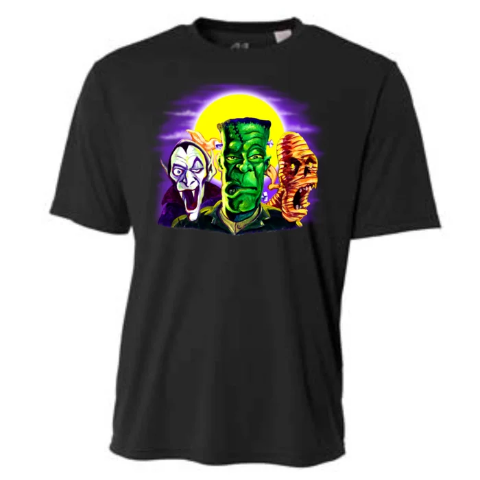 Frankenstein Halloween Monsters Cooling Performance Crew T-Shirt