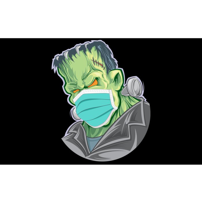 Frankenstein Pandemic Virus Mask Bumper Sticker