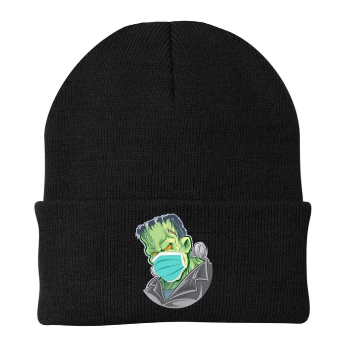 Frankenstein Pandemic Virus Mask Knit Cap Winter Beanie