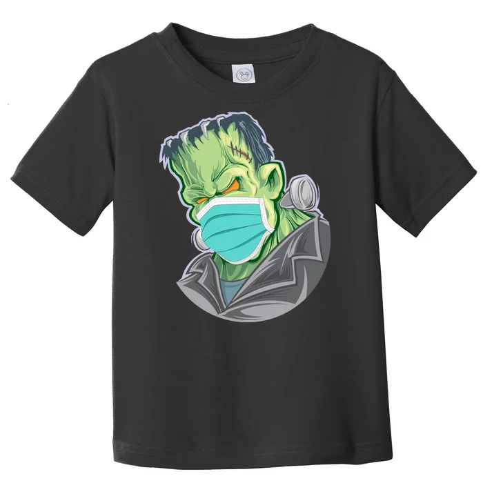 Frankenstein Pandemic Virus Mask Toddler T-Shirt