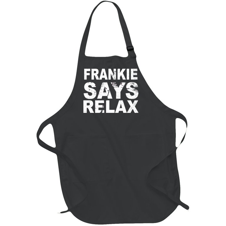 Frankie Says Relax Full-Length Apron With Pockets