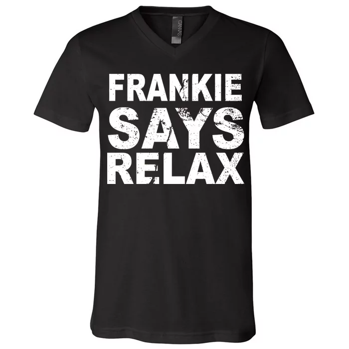 Frankie Says Relax V-Neck T-Shirt