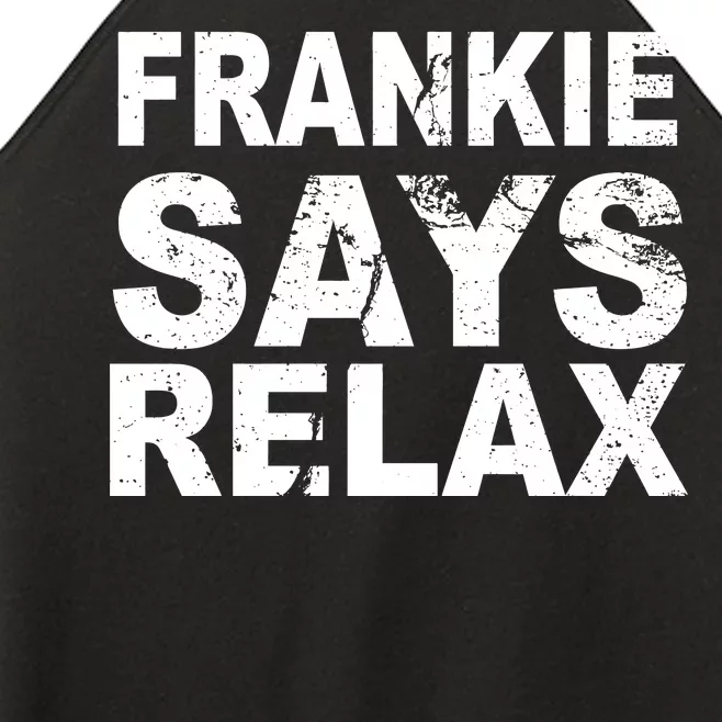 Frankie Says Relax Women’s Perfect Tri Rocker Tank