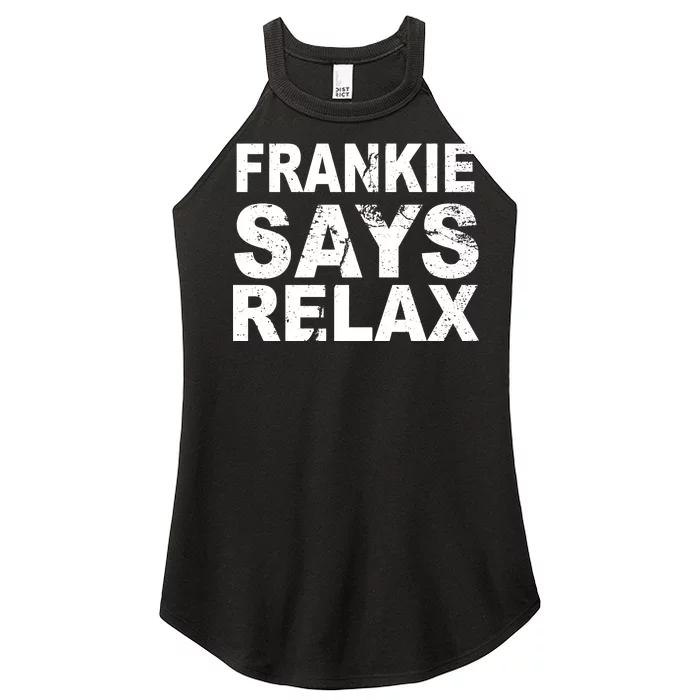 Frankie Says Relax Women’s Perfect Tri Rocker Tank