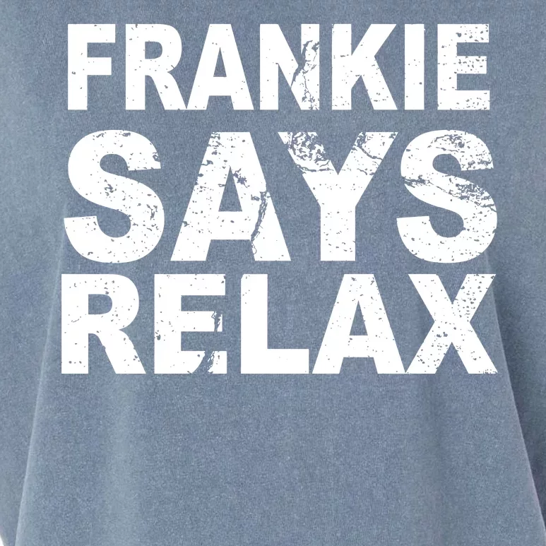 Frankie Says Relax Garment-Dyed Women's Muscle Tee