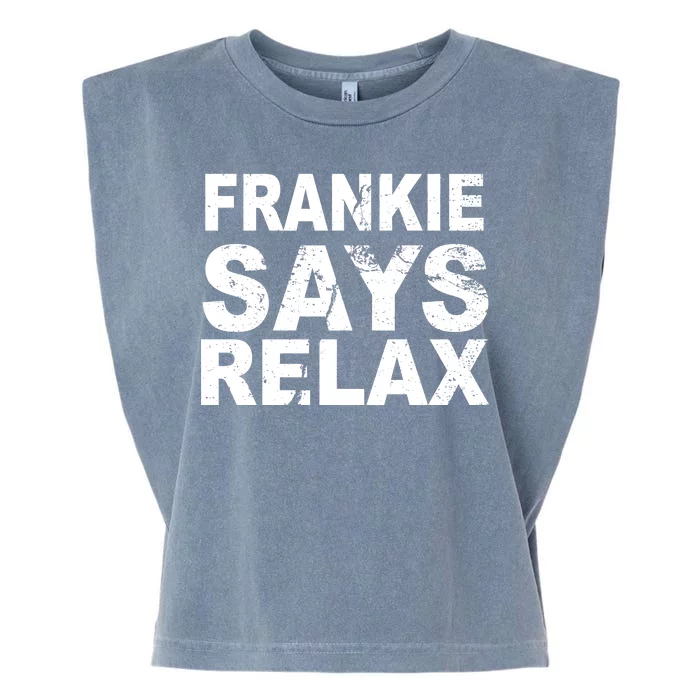 Frankie Says Relax Garment-Dyed Women's Muscle Tee