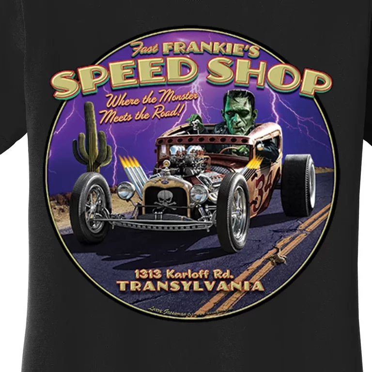 Frankie's Speed Shop Larry Grossman Women's T-Shirt