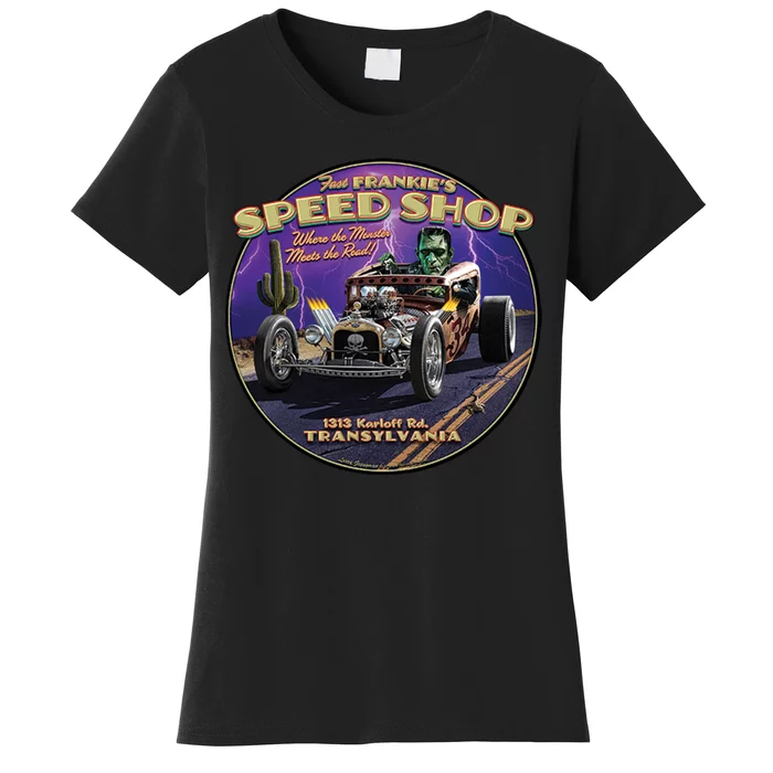 Frankie's Speed Shop Larry Grossman Women's T-Shirt