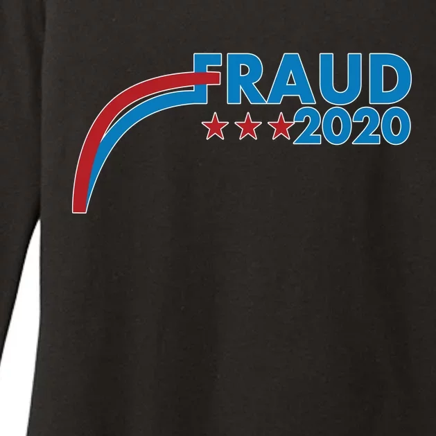 Fraud 2020 Election Pro Trump Womens CVC Long Sleeve Shirt