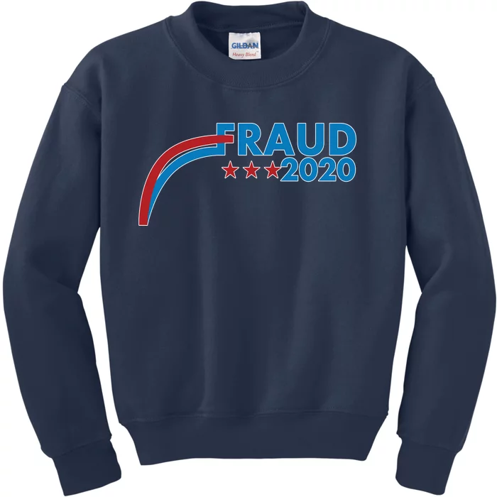 Fraud 2020 Election Pro Trump Kids Sweatshirt