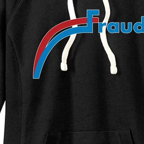 Fraud 2020 Election Voter Fraud Pro Trump Women's Fleece Hoodie