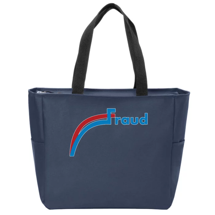 Fraud 2020 Election Voter Fraud Pro Trump Zip Tote Bag