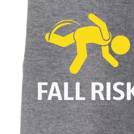 Fall Risk Balance Issues Funny Fall Risk Doggie 3-End Fleece Hoodie