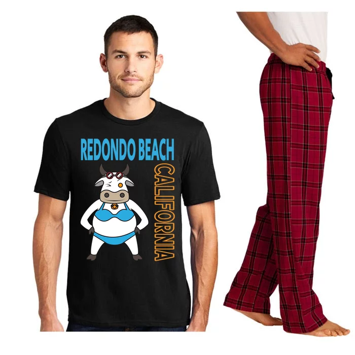 Funny Redondo Beach Vacation Family Trip Gift Pajama Set