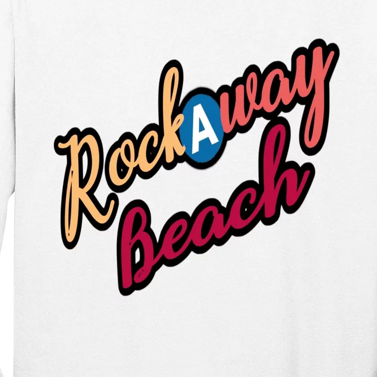 Far Rockaway Beach Queens County New York City A Train Long Sleeve Shirt