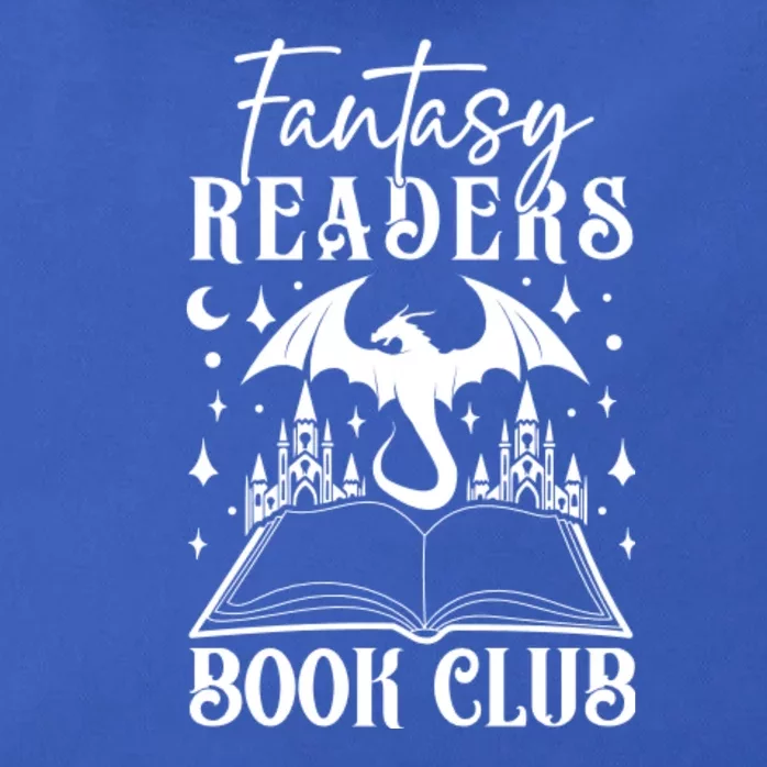 Fantasy Readers Book Club Zip Tote Bag