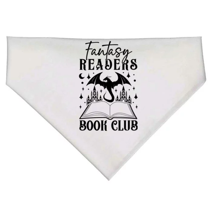 Fantasy Readers Book Club USA-Made Doggie Bandana