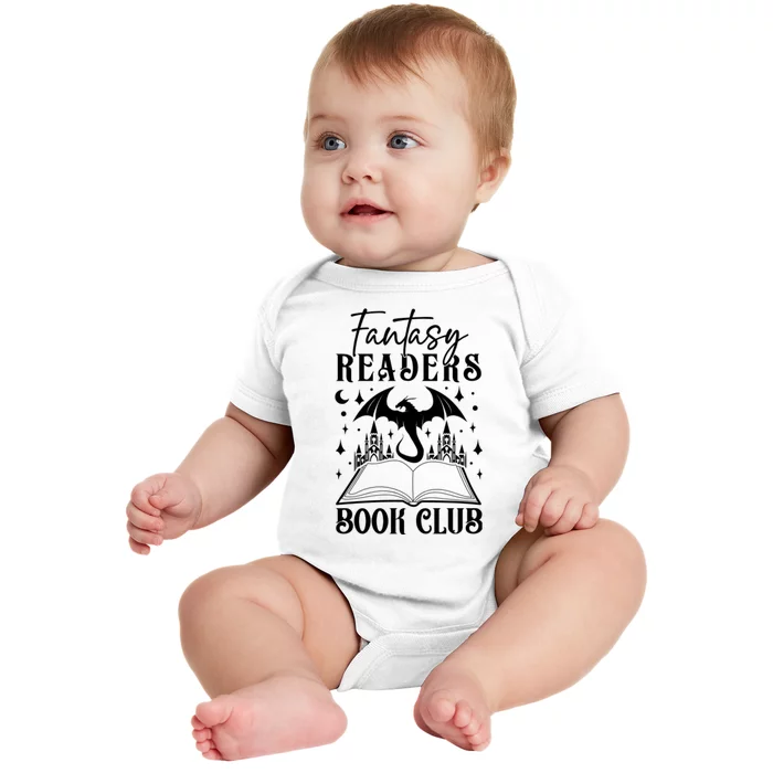 Fantasy Readers Book Club Baby Bodysuit