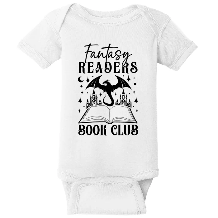 Fantasy Readers Book Club Baby Bodysuit