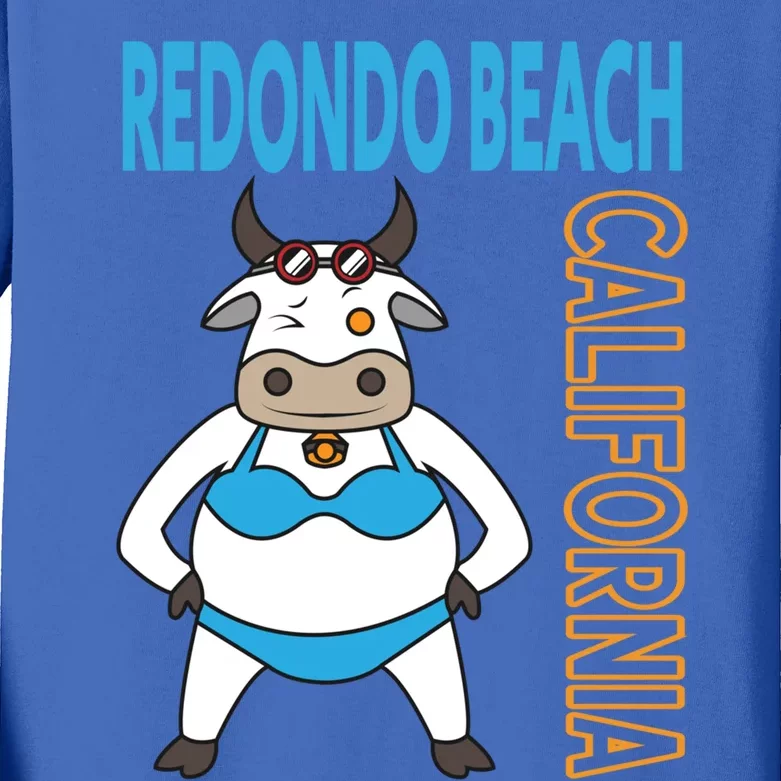 Funny Redondo Beach Vacation Family Trip Cute Gift Kids Long Sleeve Shirt