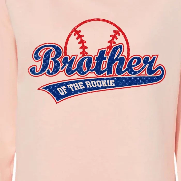 Funny Retro Baseball Brother of the Rookie Womens California Wash Sweatshirt